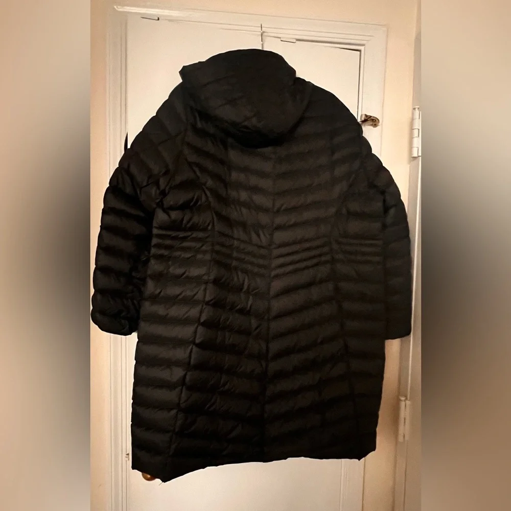 LANDSEND Wanderweight Packable Down Coat Size 1X - Picture 3 of 8